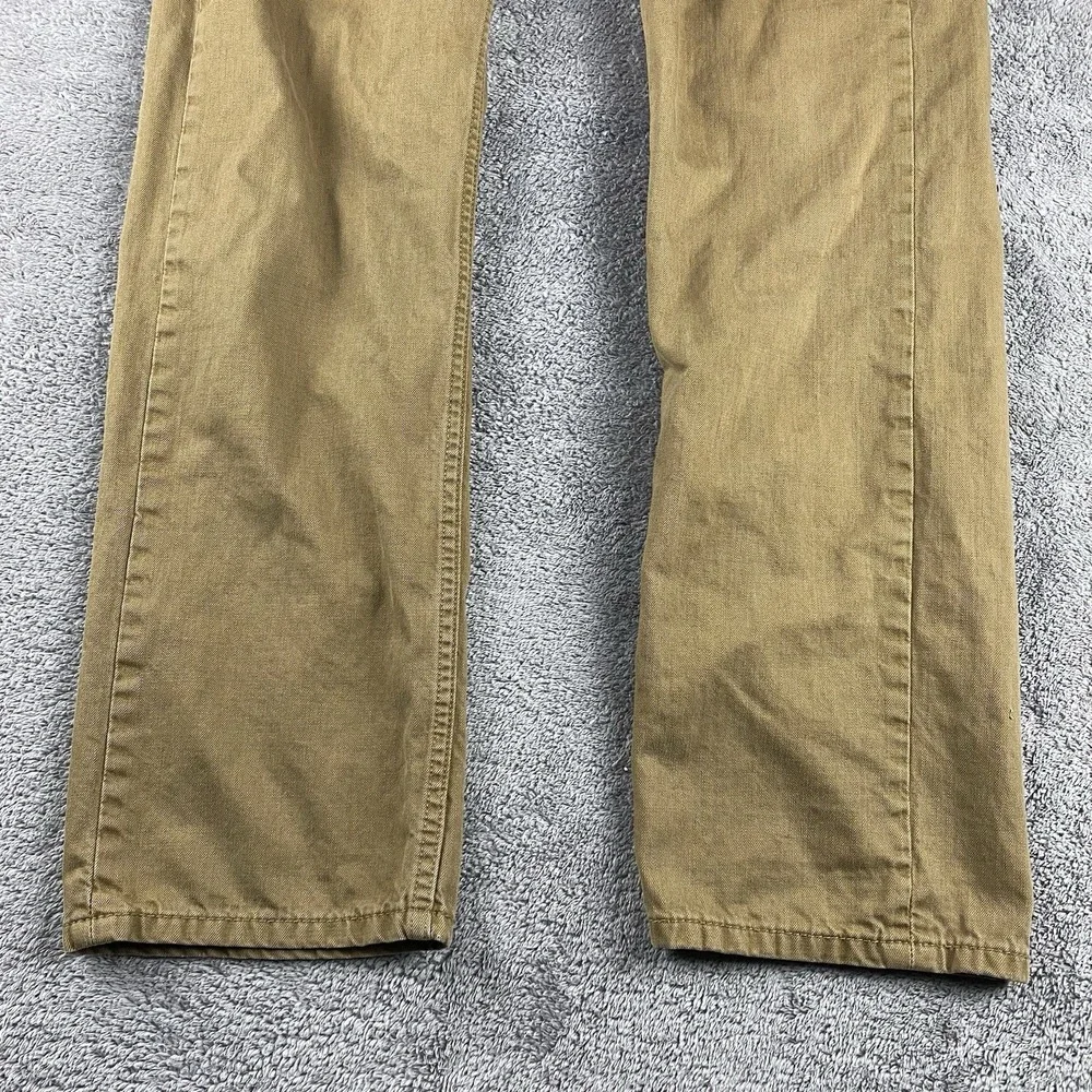 Levis 505 Straight Leg Jeans Mens 32x32 Tan Mid‎ Rise